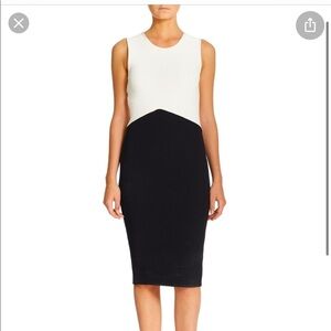 TIMO WEILAND’S COLOR BLOCK BLACK & WHITE DRESS